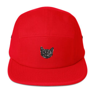 Five Panel Cap   "WhiskerPeek"