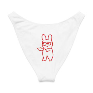 Recycled V-cut bikini bottom