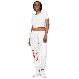 Unisex track pants   "Tap to Connect"