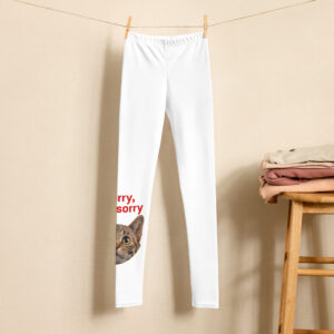 Youth Leggings   "WhiskerPeek"