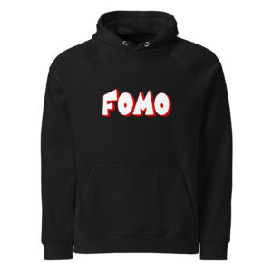 Unisex eco raglan hoodie