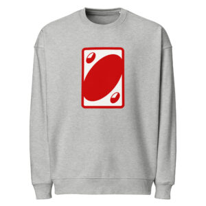 Unisex organic oversized sweatshirt