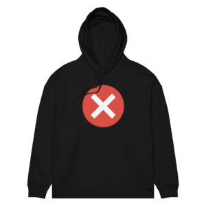 Unisex organic relaxed hoodie