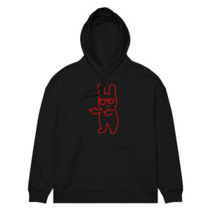 Unisex organic relaxed hoodie