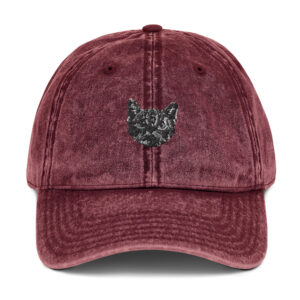 Vintage Cotton Twill Cap   "WhiskerPeek"