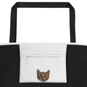 All-Over Print Large Tote Bag