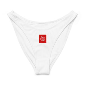 Recycled V-cut bikini bottom