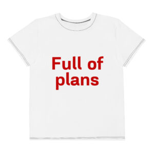 Youth crew neck t-shirt